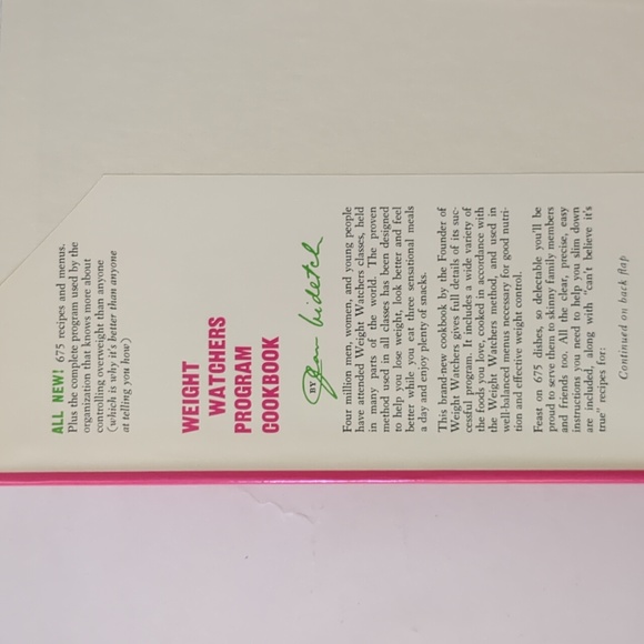 Weight Watchers Program Cookbook - 1976 vintage - Picture 4 of 12